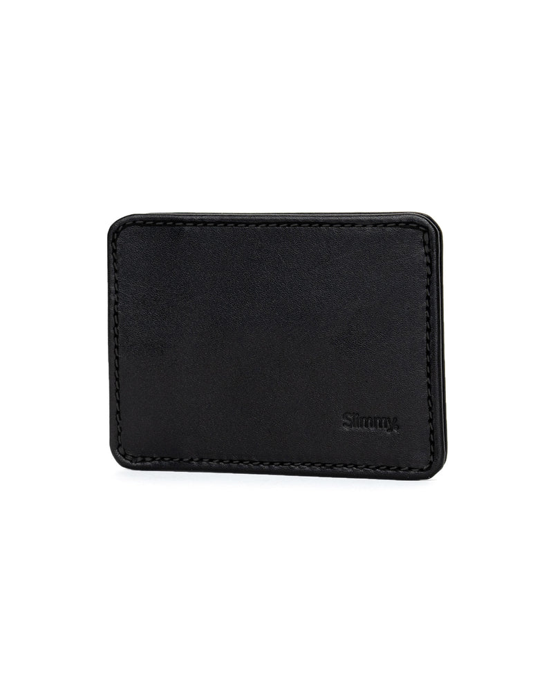 R1S1 Mini 1-Pocket 2-Slot Wallet (68mm) - Black