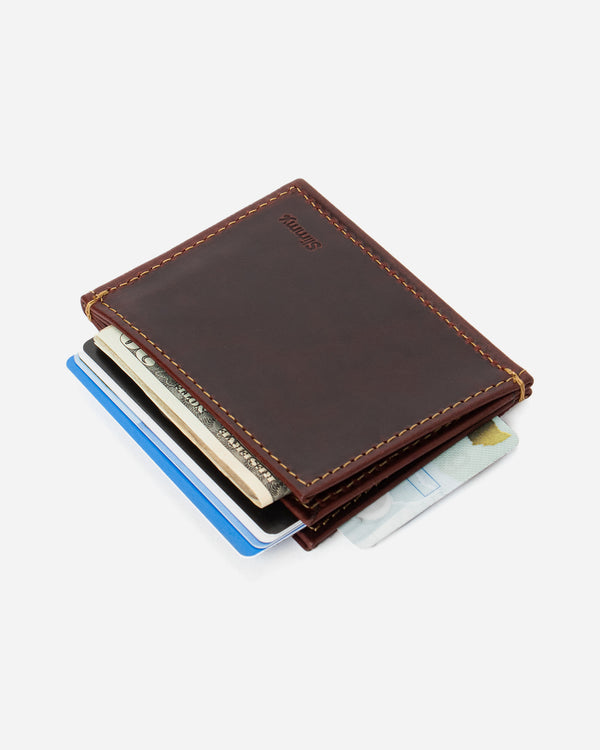 OG 3-Pocket Wallet (76mm) - Oil Tan