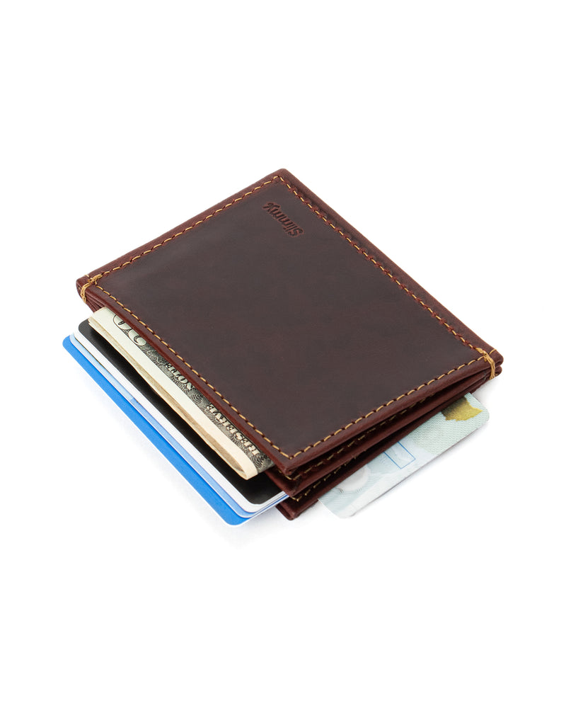 OG 3-Pocket Wallet (76mm) - Oil Tan
