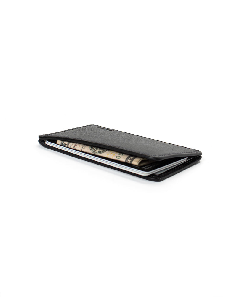 R1S1 Mini 1-Pocket 2-Slot Wallet (68mm) - Black