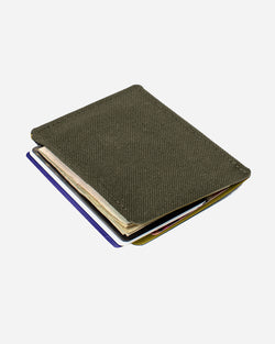 T1SO 1-Pocket 2-Slot Wallet (78mm) - Defiant Olive