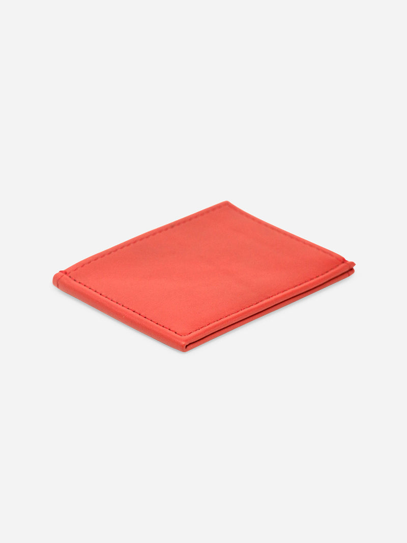 Slimmy OG 3-Pocket (76mm) Slim Leather Wallet - Core Red - RFID