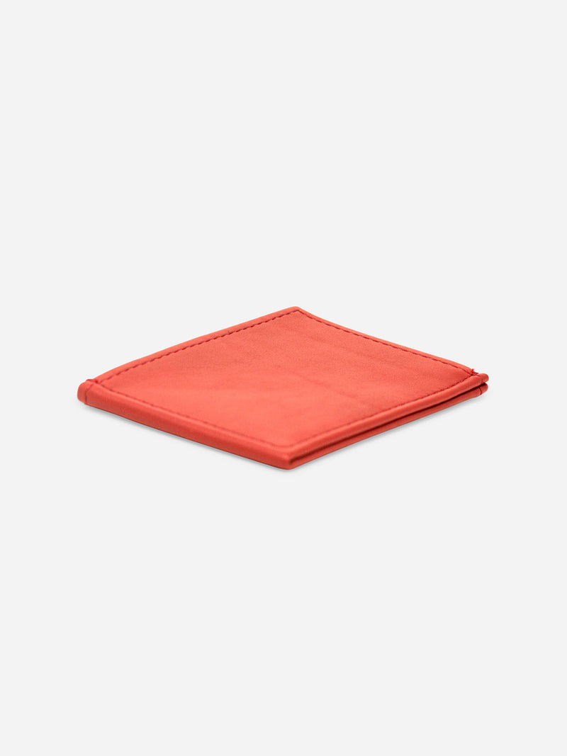 Slimmy OG 3-Pocket (76mm) Slim Leather Wallet - Core Red - RFID