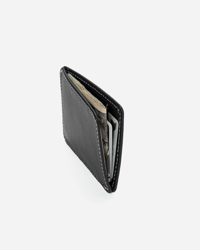 R1SO 1-Pocket 2-Slot Wallet (78mm) - Black