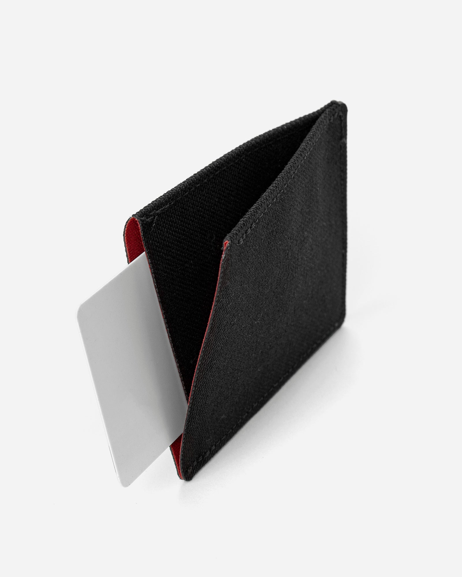 Slimmy T1SO 1-Pocket 2-Slot Minimalist Wallet (78mm) - Black