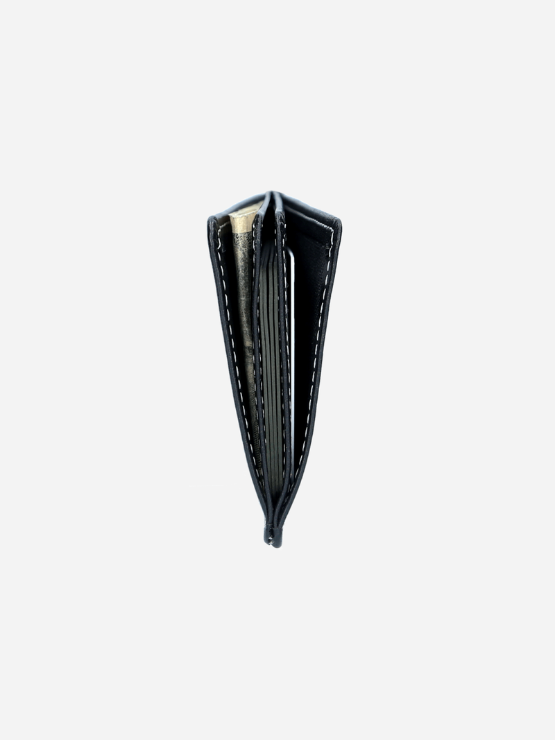 R3SO 3-Pocket Slim Leather Wallet (76mm) - RFID