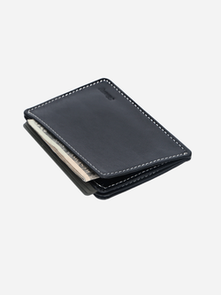 R3SO 3-Pocket Slim Leather Wallet (76mm) - RFID